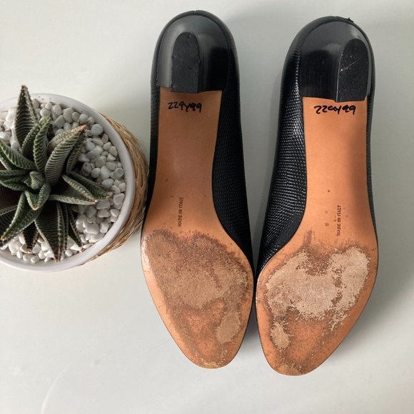 SALVATORE FERRAGAMO Black pumps 10.5 - Picture 9 of 9